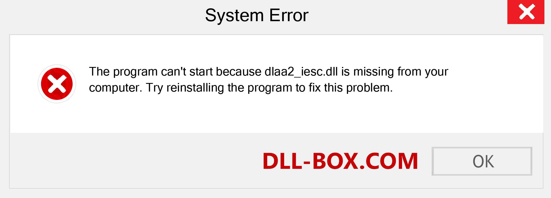  dlaa2_iesc.dll file is missing?. Download for Windows 7, 8, 10 - Fix  dlaa2_iesc dll Missing Error on Windows, photos, images